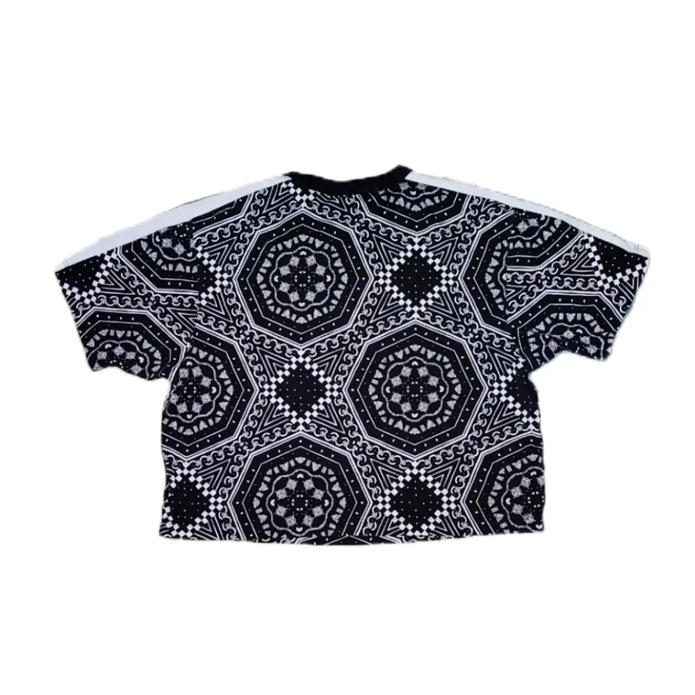 Adidas | Women's Black Crop T-shirt - Picture 3 of 5